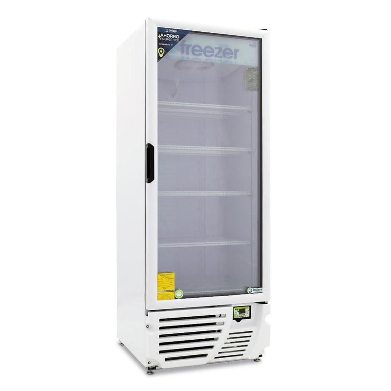 Congelador vertical VFS-24 1014556 Imbera de 24 pies cúbicos, una puerta de cristal