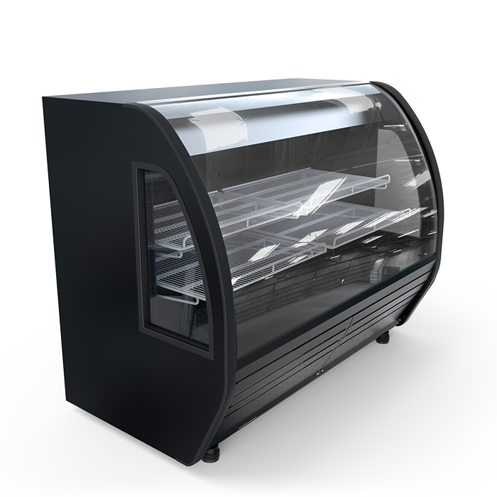 Vitrina cremera PHS-8N 1026442 Imbera de un metro 8 pies cúbicos, gabinete negro