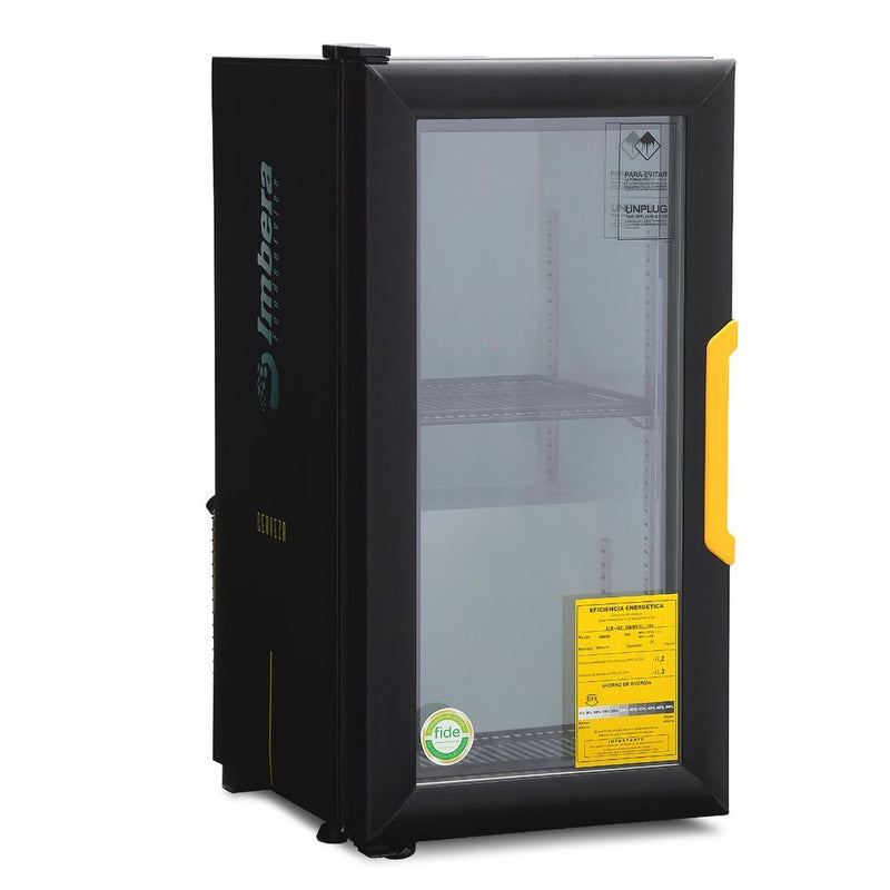 Refrigerador cervecero vertical CCV-24 1018976 Imbera de 1.5 pies cúbicos / 24 latas, una puerta de cristal
