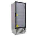 Congelador vertical VFS24-INX 1019308 Imbera de 24 pies cúbicos interior y gabinete en acero inoxidable, una puerta de cristal, marco y louver color negro