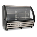 Vitrina cremera PRO PHS-13N 1025032 Imbera de un metro y medio 13 pies cúbicos, gabinete negro