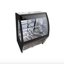 Vitrina cremera PRO PHS-14N 1024851 Imbera de un metro y medio 14 pies cúbicos, gabinete negro