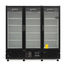 Refrigerador cervecero vertical CCV-1350 1021995 Imbera de 72 pies cúbicos / 1350 latas, tres puertas de cristal