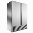 Refrigerador vertical VRD43-PC 1021447 Imbera de 43 pies cúbicos, interior y gabinete en acero inoxidable, dos puertas sólidas