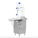 Sierra para carne SPK295-A 1024945 Protek, motor 1.5HP, cabezal aluminio, carro en acero inoxidable