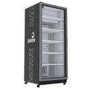 Refrigerador vertical INVERTER ccv552 Imbera 25 pies cúbicos multifunción exhibe capacidad para 572 latas 355ml, iluminación LED de ahorro energía y una puerta de cristal
