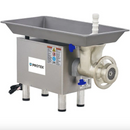 Molino para carne no.22 MPK22-ES 1025060 Protek, motor 1HP, hierro vaciado recubierto de estaño, charola y gabinete acero inox