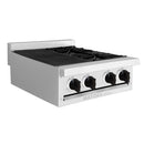 Estufa modular asador doble + quemador doble EM2-1A1Q Mayora 60 cm, gas lp y/o natural, acero inox T430