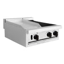 Estufa modular parrilla + asador doble EM2-1P1A Mayora 60 cm, gas lp y/o natural, acero inox T430