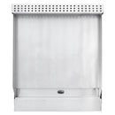 Estufa modular 2 planchas EM2-2P Mayora 60 cm, gas lp y/o natural, acero inox T430 27000BTUc/u