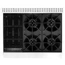 Estufa modular asador doble + 2 quemadores dobles EM3-1A2Q Mayora 90 cm, gas lp y/o natural, acero inox T430