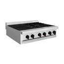 Estufa modular asador doble + 2 quemadores dobles EM3-1A2Q Mayora 90 cm, gas lp y/o natural, acero inox T430