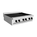 Estufa modular 2 asadores dobles + quemador doble EM3-2A1Q Mayora 90 cm, gas lp y/o natural, acero inox T430