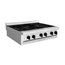 Estufa modular 2 quemadores dobles + asador doble EM3-2Q1A Mayora 90 cm, gas lp y/o natural, acero inox T430