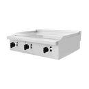 Estufa modular 3 planchas EM3-3P Mayora International 90 cm, gas lp y/o natural, acero inox T430 27000BTUc/u