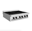 Estufa modular 3 quemadores dobles EM3-3Q Mayora 90 cm, gas lp y/o natural, acero inox T430 30000BTUc/u