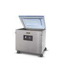 Empacadora al vacío EVAC-40x Rhino, doble bomba (40m3/hr), barras selladoras 57 y 79 cm en "L", llantas y freno