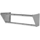 Garabato para ollas GAR1900 International 190 cm, fijo a pared, desarmable, acero inoxidable