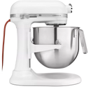 Batidora pastelera de mesa Comercial KSM8990 KitchenAid, motor 1.3HP, tazon 7.6 litros acero inox, 10 velocidades, 3 accesorios incluidos (12 accesorios opcionales)