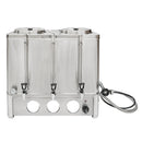 Cafetera secretarial eléctrica SE-90 International un tanque, 15 litros 90 tazas, resistencia doble, acero inoxidable