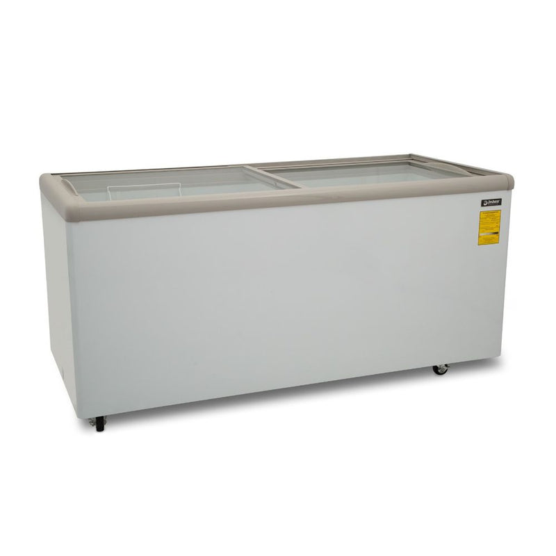 Congelador horizontal HF-26 1021823 Imbera de 26 pies cúbicos, dos puertas de cristal corredizas